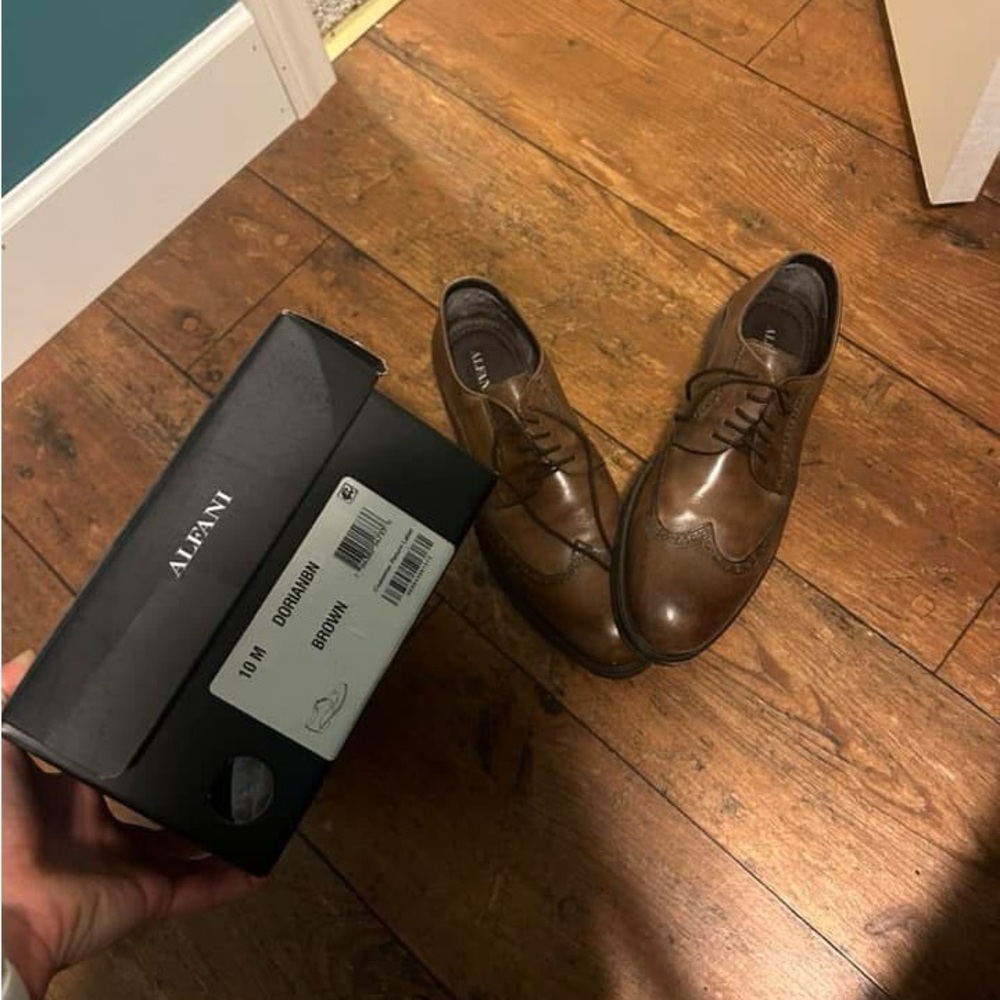 Dress shoes!
